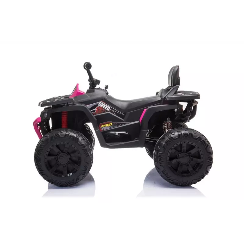 QUAD LOCK Electric Ride On Quad JC333 Pink LED Lights MP3