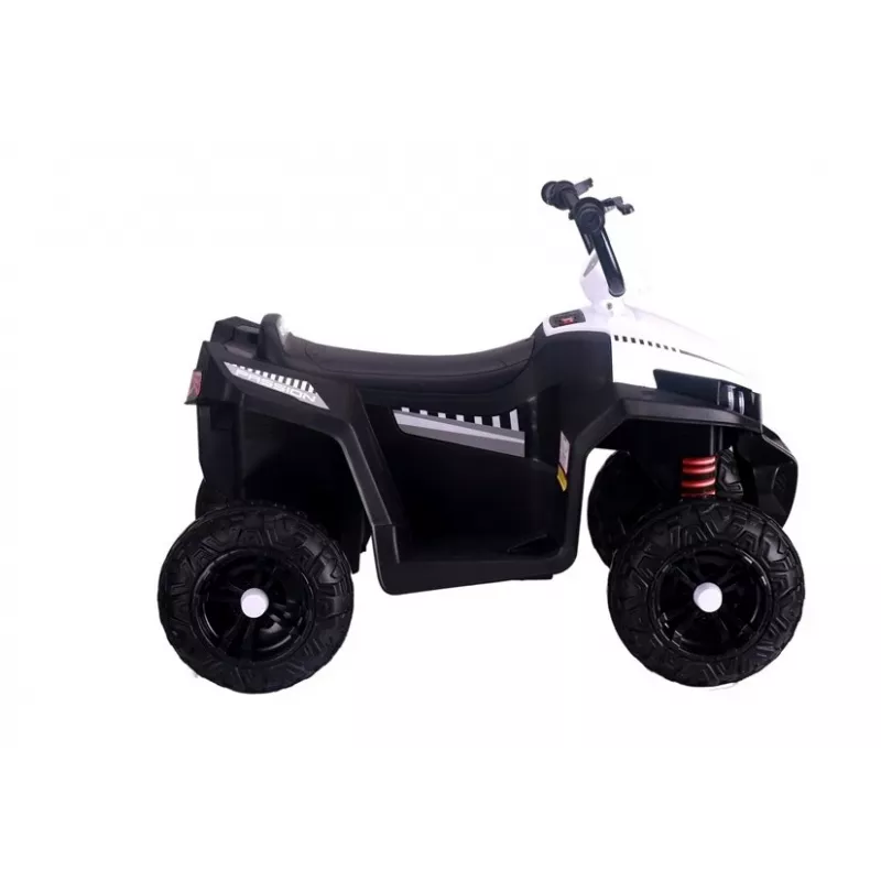QUAD LOCK S601 Baterijomis maitinamas visureigis su EVA ratais ir LED žibintais, baltas