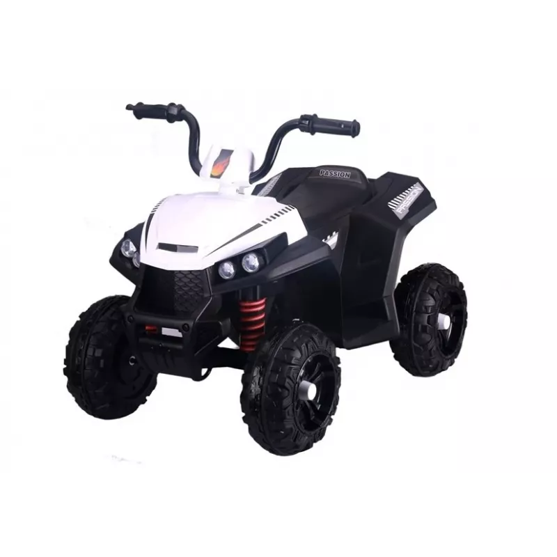 QUAD LOCK S601 Baterijomis maitinamas visureigis su EVA ratais ir LED žibintais, baltas