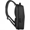 QUALO Laptop Backpack Ultimate Line USB-C 15.6 Black