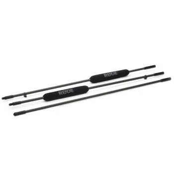RØDE Micro Boom Pole Pro anglies pluošto 3 sekcijų teleskopinis mikrofoninis strypas (juodas)