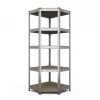 Lentynynas RACK BUDGET RANGULAR 180X90X45CM – 5 lentynų, pilka, bevaržtis surinkimas