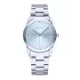 RADIANT RA606202 Vyriškas analoginis kvarcinis laikrodis 36 mm sidabrinis nerūdijančio plieno Milano tinklelio apyrankė