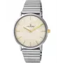 RADIANT moteriškas laikrodis RA475203 38 mm rausvo aukso Milanese Mesh apyrankė, baltas ciferblatas