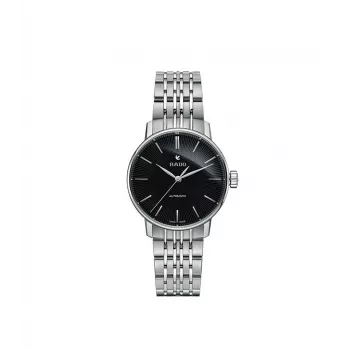 RADO Centrix moteriškas automatinis laikrodis 31,8 mm juodas ciferblatas keraminė apyrankė R22862154