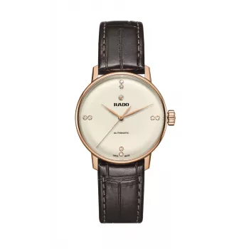 RADO True Thinline Les Couleurs Le Corbusier Moteriškas Laikrodis R22865765 31,8mm Baltas Keramikinis
