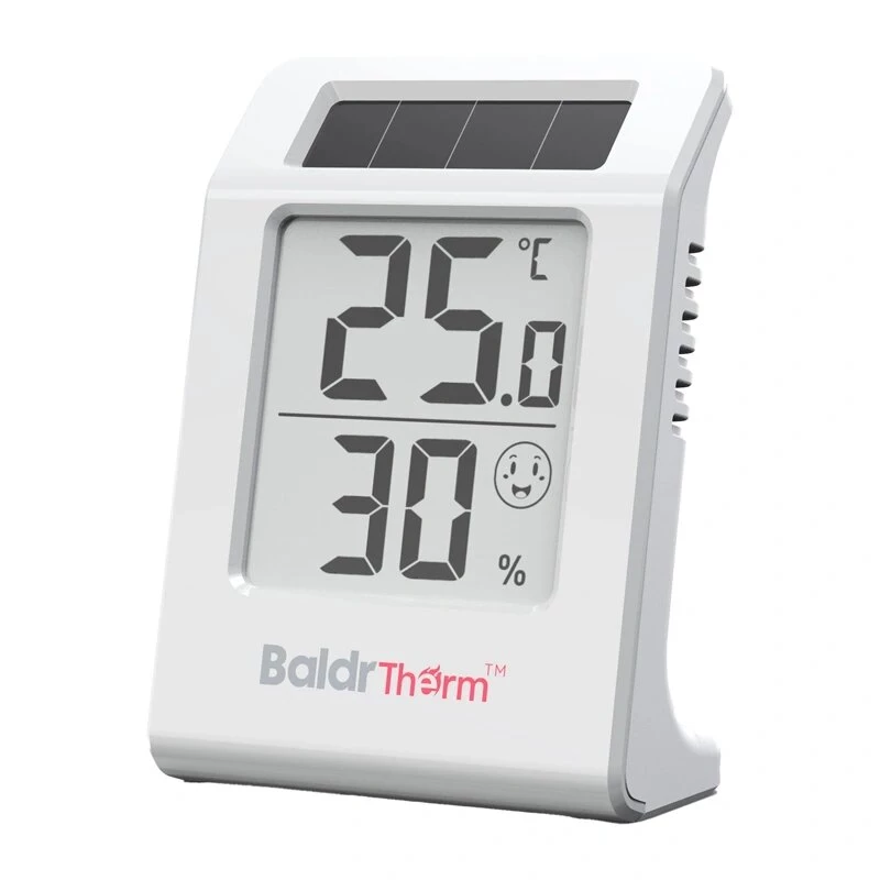 RAINPOINT BALDRTHERM E0587TH Saulės energija maitinamas termohigrometras su belaidžiu lauko jutikliu