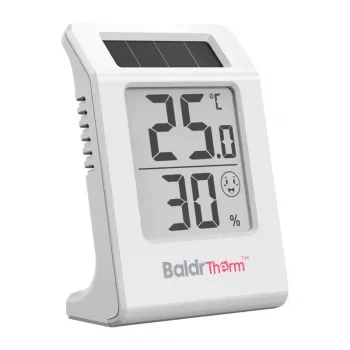 RAINPOINT BALDRTHERM E0587TH Saulės energija maitinamas termohigrometras su belaidžiu lauko jutikliu