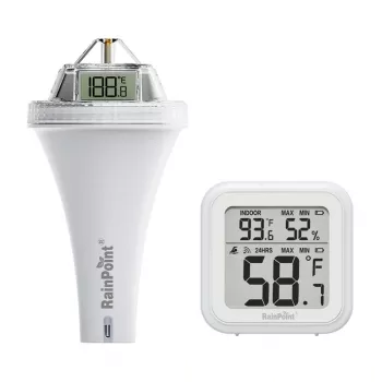RainPoint Baseino termometras su šliuzu HCS565ARF+HCS015T2H