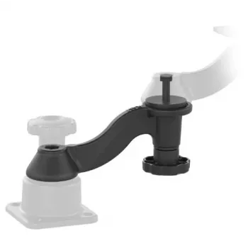 RAM Mounts RAM-109-1AU Vieno svirties rankos prailginimas RAM Tele-Pole sistemoms, 10 colių, juodos spalvos, be pakuotės
