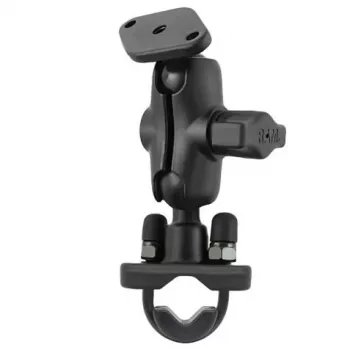 RAM Mounts RAM-B-149ZU-A U-Bolt Mount Short – B dydžio rutulys, tinka 0.5–1.25 col. bėgiams, juoda