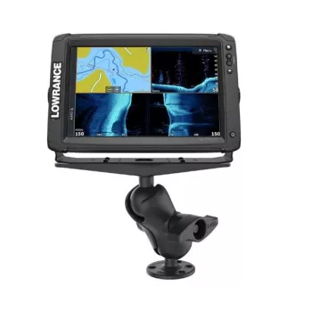 RAM MOUNTS RAM-D-111U-C Trumpa dviguba lizdinė rankena su 3 x 11 pagrindu – juoda