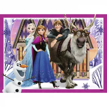 RAVENSBURGER vaikų dėlionė „Disney Frozen“ (100 dalių)