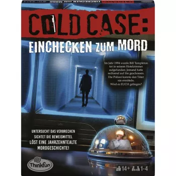RAVENSBURGER Cold Case: Einchecken zum Mord Kooperatyvinis Detektyvinis Žaidimas