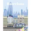 RAVENSBURGER CreArt Piešimas pagal skaičius rinkinys – Spalvinga Barselona