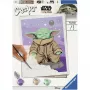 Ravensburger CreArt Star Wars – Meditierender Grogu piešimo pagal skaičius rinkinys