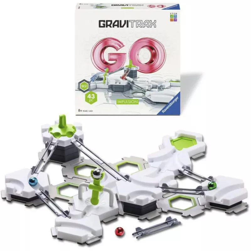Ravensburger GraviTrax GO Impulsion Marble Run plėtinio rinkinys (25 dalys)