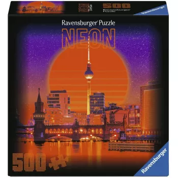 Ravensburger Puzzle Neon Collection Berlin (500 dalių)