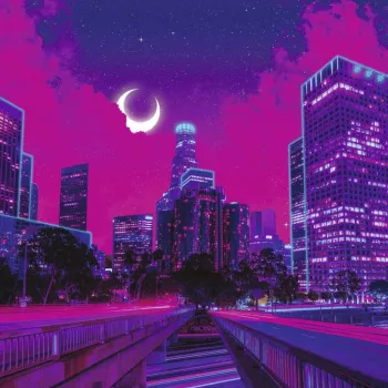 Ravensburger Puzzle Neon Collection Los Angeles (500 dalių)
