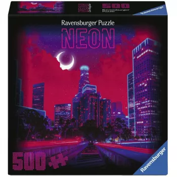 Ravensburger Puzzle Neon Collection Los Angeles (500 dalių)
