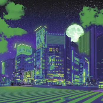 Ravensburger Puzzle Neon Collection Tokio (500 vnt.)