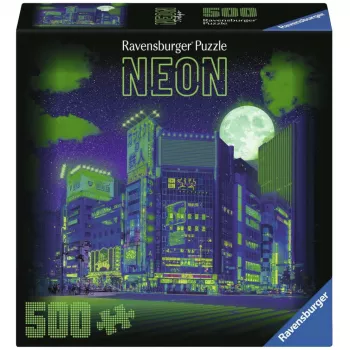 Ravensburger Puzzle Neon Collection Tokio (500 vnt.)