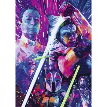 Ravensburger Dėlionė „Star Wars The Hyperspace Collection: Ahsoka“ (500 dalių, didelės detalės)