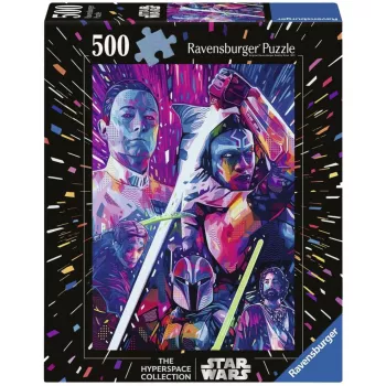 Ravensburger Dėlionė „Star Wars The Hyperspace Collection: Ahsoka“ (500 dalių, didelės detalės)