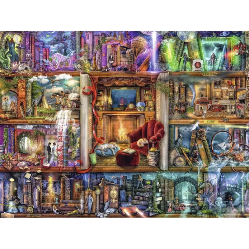 Ravensburger Dėlionė „Didžioji biblioteka“ (1500 dalių)