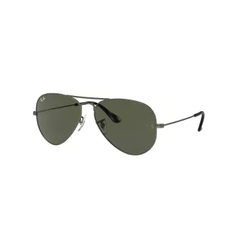 Ray-Ban Aviator Classic Sunglasses RB3025 55/14/135 mm Gold/Green