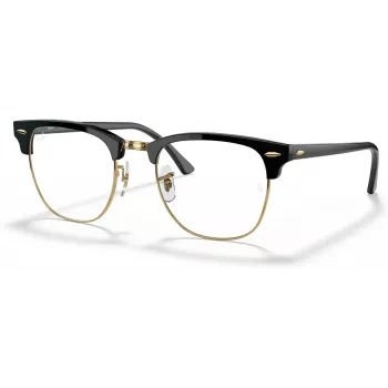 Ray-Ban Clubmaster Classic RB3016 901/BF 51 akiniai nuo saulės – juodas rėmelis, G-15 žali lęšiai