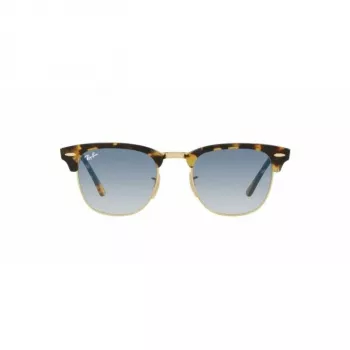 Ray-Ban Clubmaster RB3016 akiniai Skaidrūs pilki Mėlynas gradientas 51mm