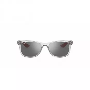 Ray-Ban Junior RJ9052S70636G vaikiški akiniai nuo saulės Skaidriai mėlyni Šviesiai mėlynas gradientas 48mm