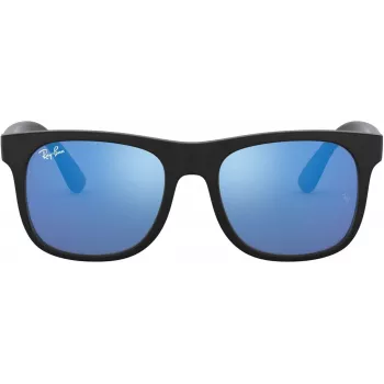 Ray-Ban Junior RJ9069S702855 akiniai, permatomi mėlyni, 48 mm