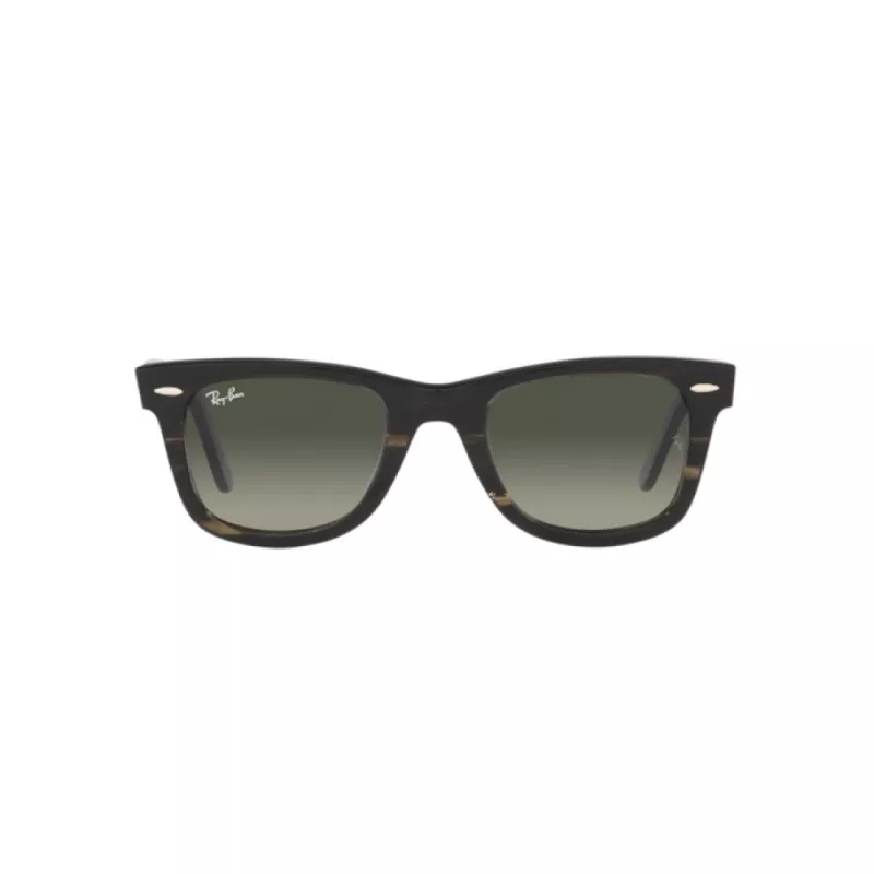 Ray-Ban Original Wayfarer Classic Akiniai RB2140-136071 Skaidrus Pilkas Rėmelis Pilki Gradientiniai Lęšiai 55/18/145 mm