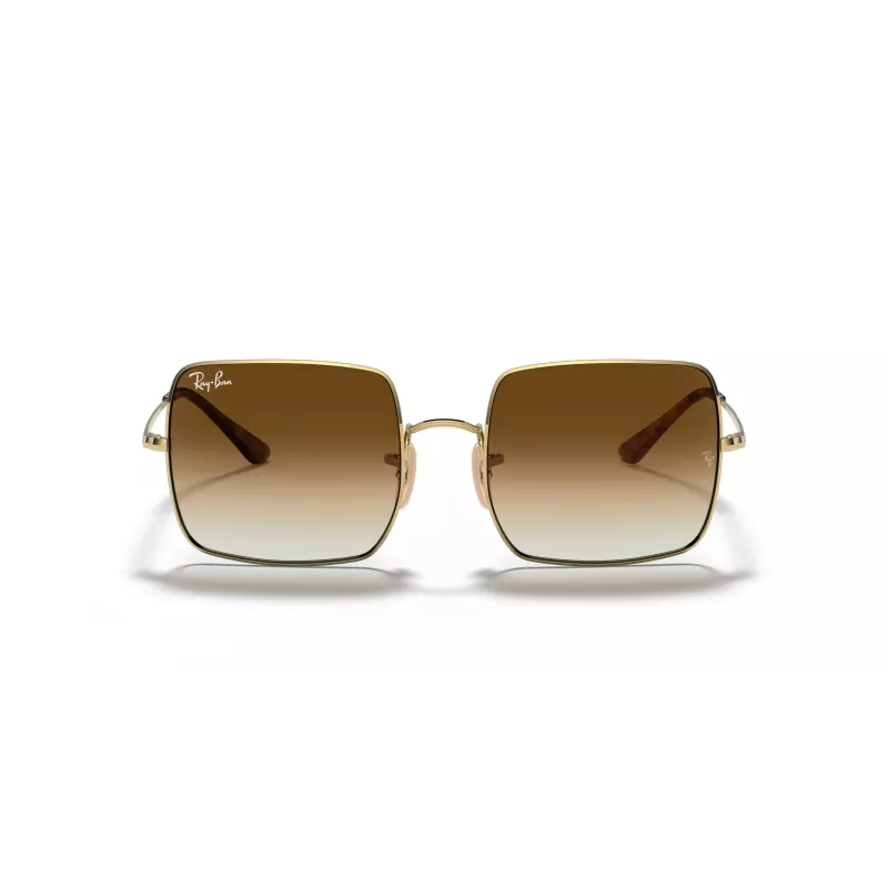 Ray-Ban RB1971-914751 Square 1971 akiniai - Poliruotas auksinis rėmelis, rudi gradientiniai lęšiai, 54 mm