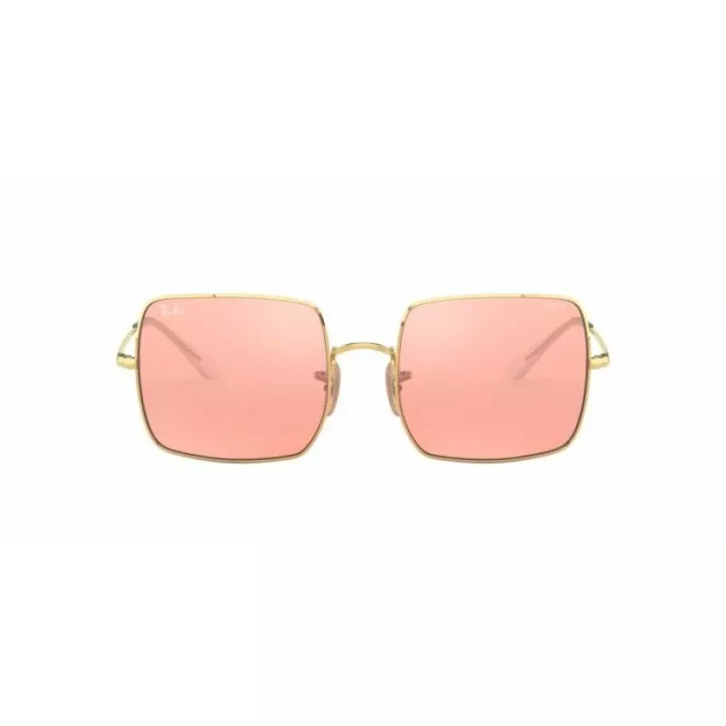 Ray-Ban RB1971 Square 1971 Classic Akiniai Auksiniai Rožinės-Rudos Gradientiniai 54mm