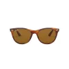 Ray-Ban RB2185 Wayfarer II akiniai nuo saulės, dryžuota Havana, rudi gradientiniai stiklai, 52 mm | Kur.lt