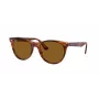 Ray-Ban RB2185 Wayfarer II akiniai nuo saulės, dryžuota Havana, rudi gradientiniai stiklai, 52 mm | Kur.lt