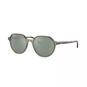 Ray-Ban RB2195 Hawkeye Akiniai Skaidriai Pilki Šviesiai Mėlynai/Violetiniai Gradientiniai 51mm