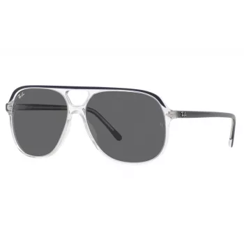 Ray-Ban RB2198 The Hawkeye akiniai Skaidrūs pilki Mėlynas gradientas 56/14/145 mm Universalūs