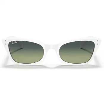 Ray-Ban RB2299975BH52 Lady Burbank akiniai, moteriški, acetatinis rėmelis, dryžuota ruda, kvadratiniai, gradientiniai lęšiai, 52/21/145 mm