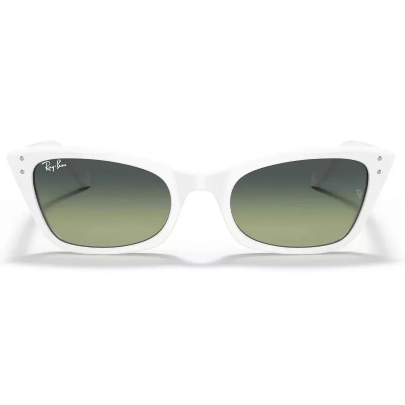 Ray-Ban RB2299975BH52 Lady Burbank akiniai, moteriški, acetatinis rėmelis, dryžuota ruda, kvadratiniai, gradientiniai lęšiai, 52/21/145 mm