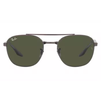 Ray-Ban RB3688 Akiniai Gunmetal Green G-15 57mm