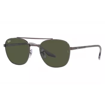Ray-Ban RB3688 Akiniai Gunmetal Green G-15 57mm