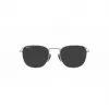 “Ray-Ban RB8157 Titanium” akiniai nuo saulės, auksinis rėmelis, mėlynai/pilki gradientiniai lęšiai 48 mm