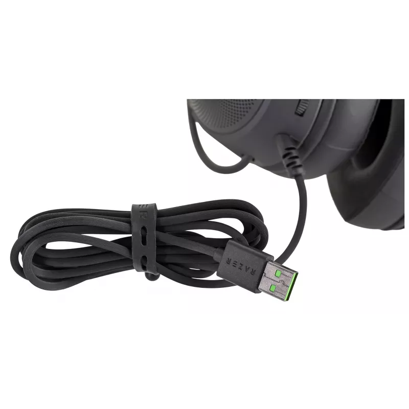Razer Kraken V3 X RGB Wired Black – Wired Gaming Headphones – Refurbished (Black)