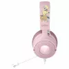 Razer Kraken V4 X Pokemon Pikachu & Eevee Edition laidinės žaidimų ausinės, USB-C, 40 mm