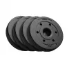 REBEL ACTIVE Bituminė svorio plokščių rinkinys 4x5 kg, 51 mm skylė – olimpinėms štangoms
