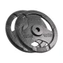 REBEL ACTIVE Ketaus svarmenų rinkinys 2x10 kg, anga 31 mm, diskai su rankenomis, juodi